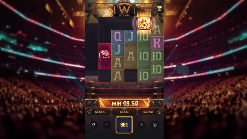 Reel Royale Showdown - winning combination in the base game